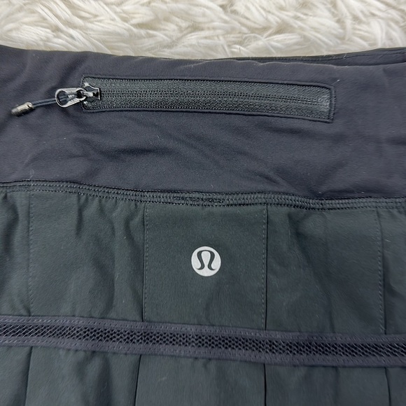 Lululemon Run: Pace Setter Skirt Black - Picture 8 of 9